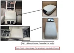 Blk Console Lid Oem 2008 Infiniti G35. Fixed Price $100.00.