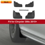 4pc Black Mud Flaps Guards Splash Fender Accessories For Chrysler 300c 2014-2023. Fixed Price $32.99.