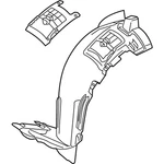 New Genuine Mercedes-benz Ft Fender Liner 1668802605 Oem. Fixed Price $289.95.