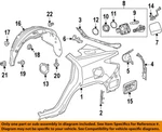 Toyota Oem 16-22 Rx350 Quarter Panel Components-wheelhouse Liner 656380e060. Fixed Price $199.42.