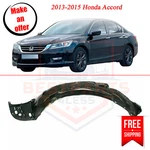 New Left Fender Liner, Splash Guard, Ho1248150 For 2013-2015 Honda Accord Sedan. Fixed Price $27.99.