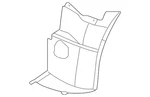 Genuine Gm Front Driver Side Forward Wheelhouse Liner 15233301. Fixed Price $84.85.