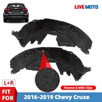 Pair Rear Fender Liners 2016-2019 Chevrolet Cruze Left&right Side Thermo W/clips. Fixed Price $90.99.