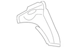 Genuine Mercedes-benz End Panel 164-630-00-22. Fixed Price $170.48.