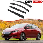 Fits 18-25 Nissan Leaf Window Visors Tape-on Vent Rain Wind Sun Guards Deflector. Fixed Price $32.99.