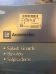 Gm General Motors Factory Accessories Splash Guards 12497428. Fixed Price $25.00.