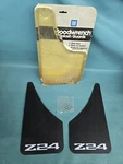 Pair Of Nos Vintage Z24 Cavalier Mud Flaps Splash Guards Chevy Gm New Black. Fixed Price $69.95.