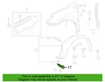 2015-2018 Rav4 Toyota Splash Shield 53895-0r050 / 53896-0r050 Lt/rt Sides. Fixed Price $26.00.