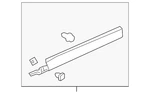 Genuine Honda Rocker Panel Guard 71850-t6z-a00. Fixed Price $173.76.