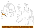 Gm Oem 04-19 Cruze,srx Fender Components-deflector 23446493. Fixed Price $51.73.