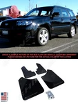 Rally Armor Ur Black Mud Flaps W/ Grey Logo For 2003-2008 Subaru Forester. Fixed Price $151.53.