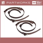 Leather Strap Luggage Carrier For Porsche 356 A/b/c Suitcase Brown. Fixed Price $111.81.