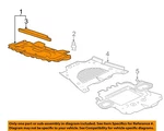 Cadillac Gm Oem 09-15 Cts Splash Shield-fr Under Radiator/engine Cover 20844261. Fixed Price $202.60.