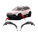 Fender Liners Set Of 2 For Jeep Cherokee 2014-2018 Ch1248162 Ch1249162 68102265. Fixed Price $96.66.