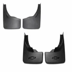2014-2019 Chevrolet Silverado Front & Rear Molded Splash Guards Black Grained Oe. Fixed Price $176.98.
