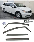 For 11-17 Honda Odyssey In-channel Side Vent Window Visors Rain Guard Deflectors. Fixed Price $3033.99.