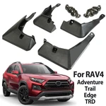 4pcs Mud Flaps Splash Guards For Toyota Rav4 Xa50 Adventure Edge Trai 2019-2025. Fixed Price $23.80.