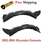 For 2011-2014 Hyundai Genesis Splash Shield Front Left & Right Side Set 2pc. Fixed Price $118.40.