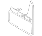 Genuine Volkswagen Splash Guard Kit 57n-075-111. Fixed Price $73.13.