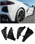 For 20-up Corvette C8 Xl Extended Matte Black Front Rear Splash Guard Mud Flap. Fixed Price $3169.98.