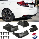 4x Black Front Rear Splash Mud Guards Flaps For 2012 2013 2014 2015 Honda Civic. Fixed Price $36.99.