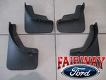 16 Thru 23 Lincoln Mkx & Nautilus Oem Molded Splash Guards Mud Flaps Set Of 4. Fixed Price $153.95.