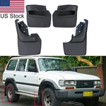 For Toyota Land Cruiser 1990-1997 W/fender Flares 4pcs Splash Guards Mud Flaps. Fixed Price $56.99.