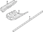 Genuine Nissan Floor Pan Splash Shield 74815-6sa1a. Fixed Price $108.17.
