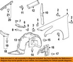Gm Oem 14-26 Ct5,cts Fender Components-splash Shield 23169303. Fixed Price $42.35.