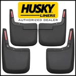 Husky Front & Rear Mud Guards Flaps 2015-20 Ford F150 W/o Fender Flares No Drill. Fixed Price $109.95.