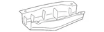 Genuine Gm Rear Driver Side Lower Suspension Control Arm Cover 22823592. Fixed Price $16.70.