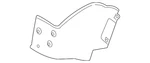 Genuine Nissan Fender Liner Extension 63844-ez40b. Fixed Price $31.46.
