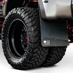 Rek Gen D2003 Merica Dually Black Armor Mud Flaps W White Flag Logo. Fixed Price $220.32.