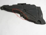 12-15 Mercedes Ml350 W166 2015 Rear Left Underbody Under Body Splash Shield :a. Fixed Price $30.00.