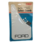 Trw Vinyl Splash Guards Ford White 612353 Vtg Mud Flaps Clip On Usa Retro Sealed. Fixed Price $54.99.