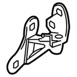 Genuine Bmw Door Hinge, Bottom Right 41-51-7-177-258 New. Fixed Price $42.24.