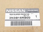 Genuine Oem Nissan 3n3b1-5rb00 Rear Bumper Protector Guard Black 2018-2021 Kicks. Fixed Price $45.48.