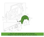 11-17 Honda Odyssey Left Rear Fender Liner 74591-tk8-a00 New Oem Splash Guard. Fixed Price $100.00.