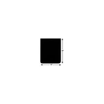 Buyers Products B1218lsp 12x18 Mud Flaps,pr Pk 5. Fixed Price $149.55.