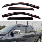In-channel Rain Guard Window Ventvisor For 09-24 Dodge Ram 1500 Classic Crew Cab. Fixed Price $42.97.