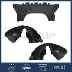 For 2019-2021 Volkswagen Jetta Front Fender Liner & Under Cover Set. Fixed Price $136.58.