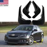 For 2010-15 Chevrolet Cruze 4pcs Black Front Rear Mud Flap Splash Guard Mudguard. Fixed Price $32.99.