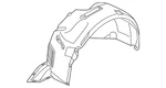 Genuine Audi Fender Splash Shield 8y0-821-171-m. Fixed Price $121.14.