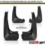4x Rh + Lh Splash Guards Mud Flaps Mudguards For Bmw X3 F25 Series Suv 2011-2016. Fixed Price $49.98.