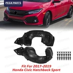 Front Side Fender Liner Set For 2017-2019 Honda Civic Hatchback Sport W/ Clips. Fixed Price $69.99.