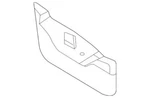 New Oem Ford 2011-2015 Mkx Lh Rear Fender Liner Extension Deflector Bt4z-16185-b. Fixed Price $20.73.
