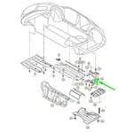 Audi Q3 Rsq3 Cover Rear Genuine 8u0825271a. Fixed Price $15.95.