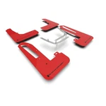 Rally Armor Ral Ur Red Flap/blk Logo Mf97-ur-rd-blk. Fixed Price $215.00.