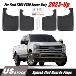 Full Set 4 Pieces For 23-24 F250 F350 Mud Flap Rock Fender Splash Guard Oe Style. Fixed Price $55.08.