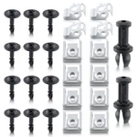 Engine Under Cover Splash Guard Clips Screw Kit For Audi A4 B8 Avant 08-17 26pcs. Fixed Price $10.99.